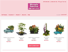 Tablet Screenshot of bloominjunction.net
